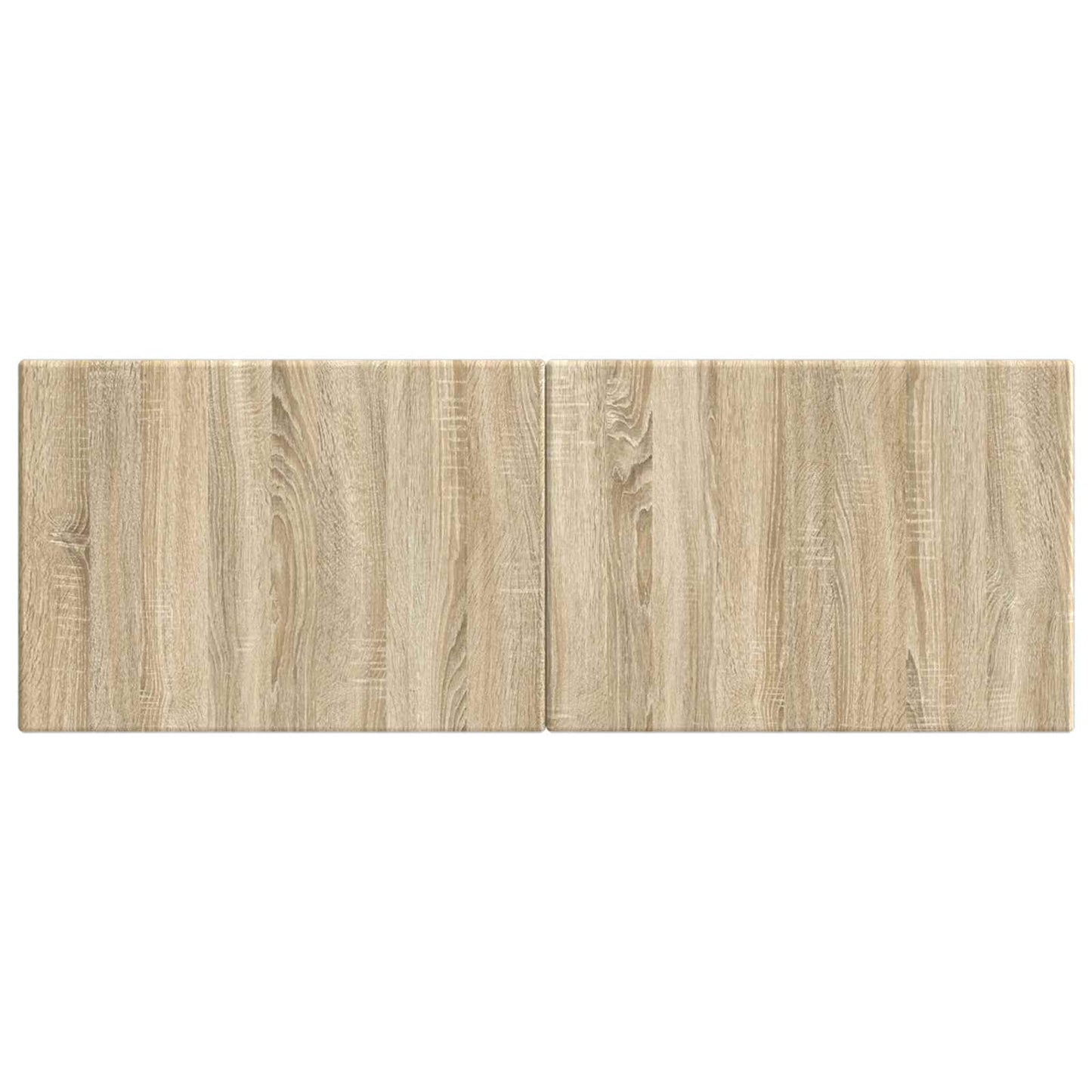 Wandgemonteerd Hoofdeinde BREDA Sonoma Eiken Bewerkt hout