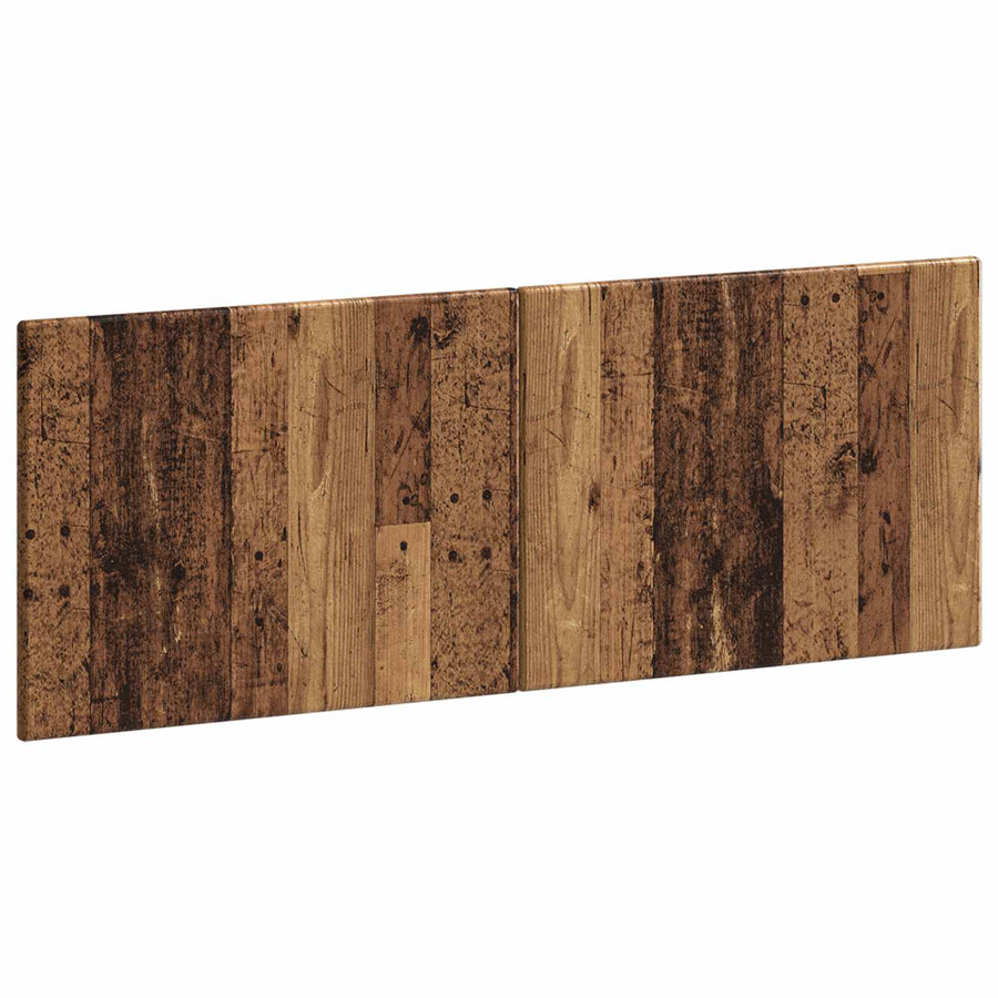 Wandgemonteerd Hoofdeinde BREDA Oud hout Bewerkt hout