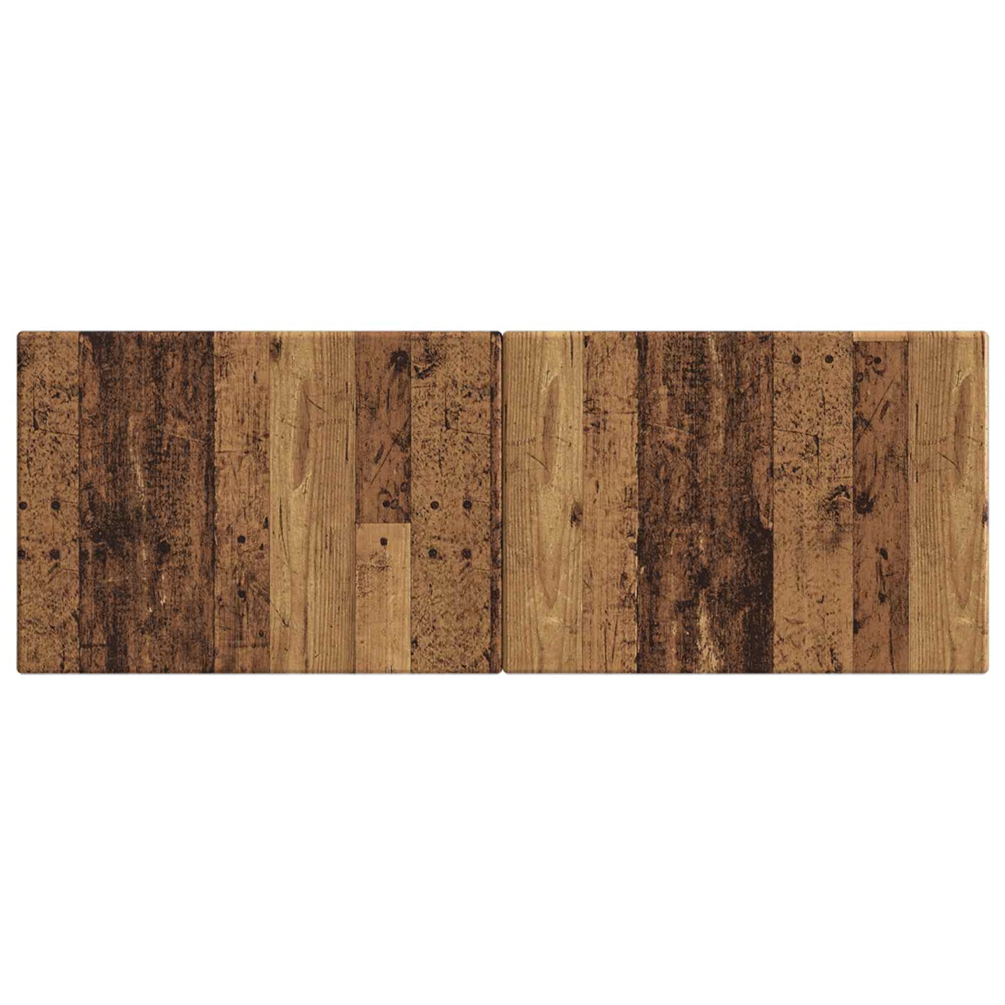 Wandgemonteerd Hoofdeinde BREDA Oud hout Bewerkt hout