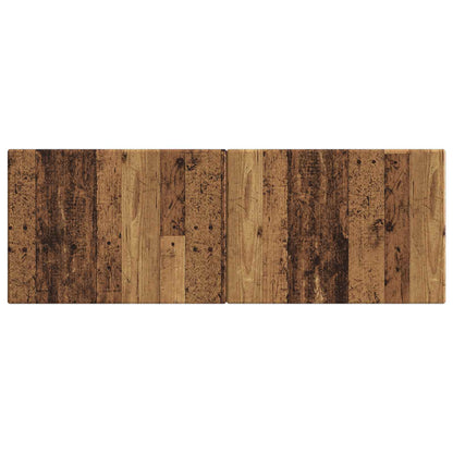 Wandgemonteerd Hoofdeinde BREDA Oud hout Bewerkt hout
