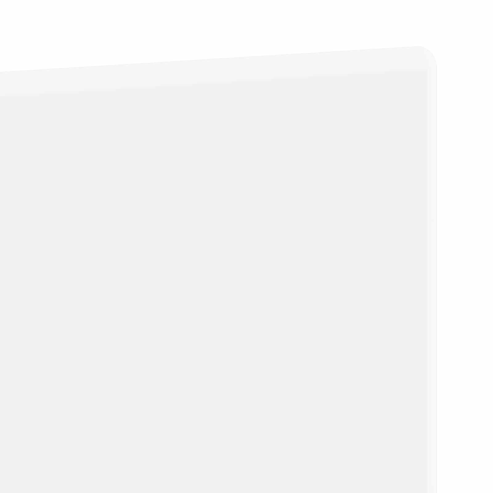Wandgemonteerd Hoofdeinde BREDA Wit Bewerkt hout