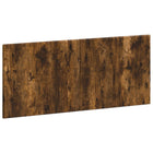 Hoofdeinde wandmontage 120 cm gerookt eiken