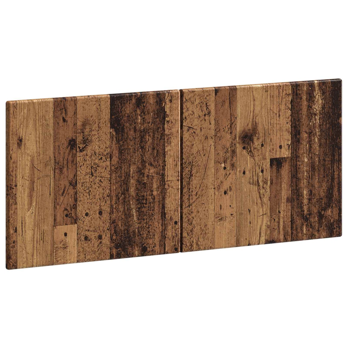 Wandgemonteerd Hoofdeinde BREDA Oud hout Bewerkt hout