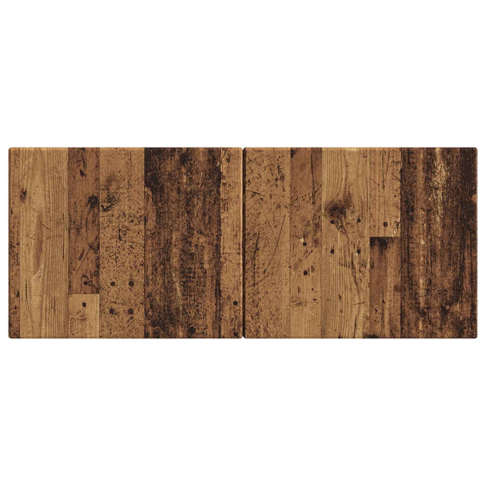Wandgemonteerd Hoofdeinde BREDA Oud hout Bewerkt hout
