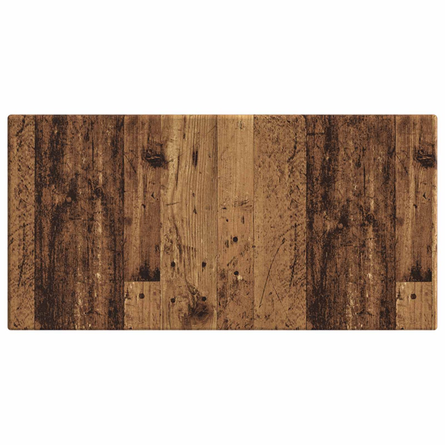 Wandgemonteerd Hoofdeinde BREDA Oud hout Bewerkt hout