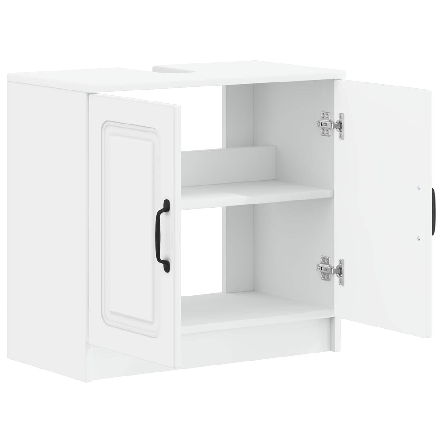 Badkamer wastafelkast UTRECHT Wit 59,5 x 31,5 x 59 cm