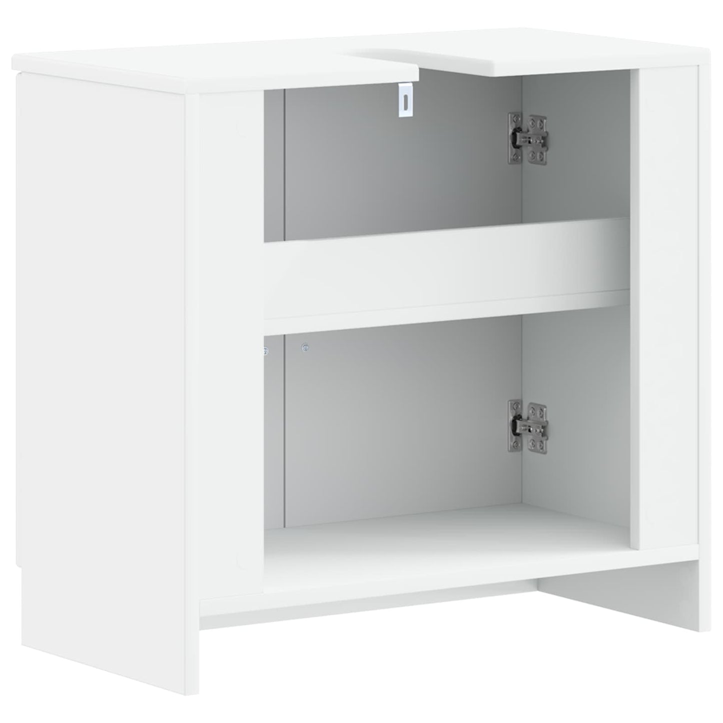 Badkamer wastafelkast UTRECHT Wit 59,5 x 31,5 x 59 cm
