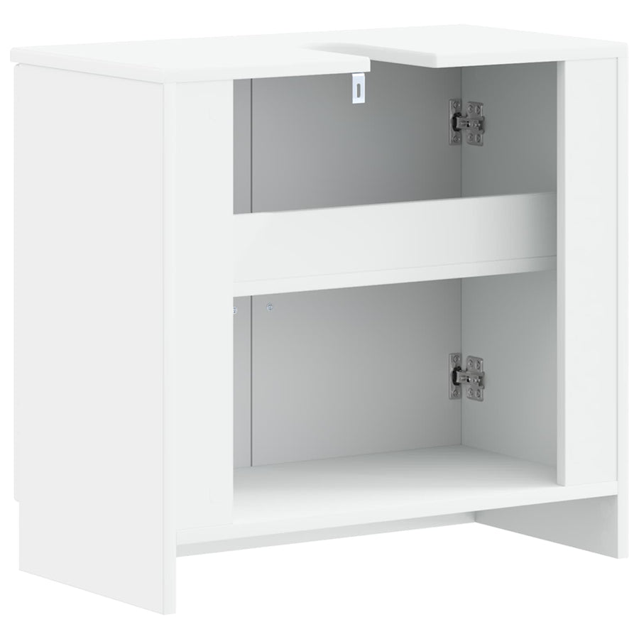 Badkamer wastafelkast UTRECHT Wit 59,5 x 31,5 x 59 cm