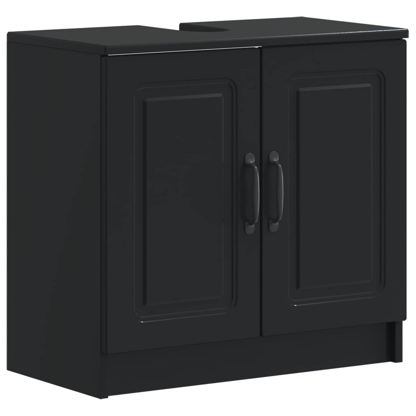 Badkamer wastafelkast UTRECHT Zwart 59,5 x 31,5 x 59 cm