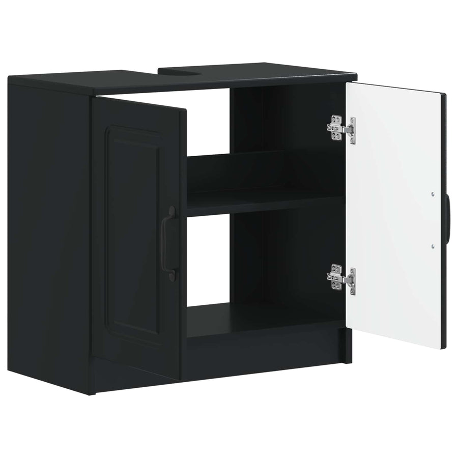Badkamer wastafelkast UTRECHT Zwart 59,5 x 31,5 x 59 cm