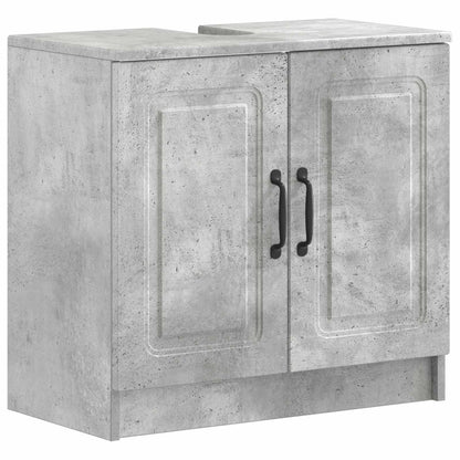 Badkamer wastafelkast UTRECHT Betongrijs 59,5 x 31,5 x 59 cm