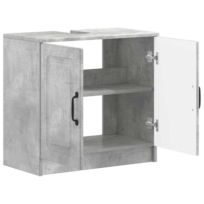 Badkamer wastafelkast UTRECHT Betongrijs 59,5 x 31,5 x 59 cm