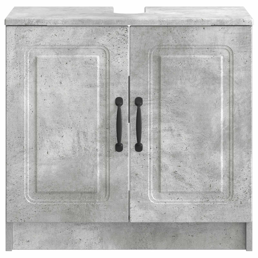 Badkamer wastafelkast UTRECHT Betongrijs 59,5 x 31,5 x 59 cm