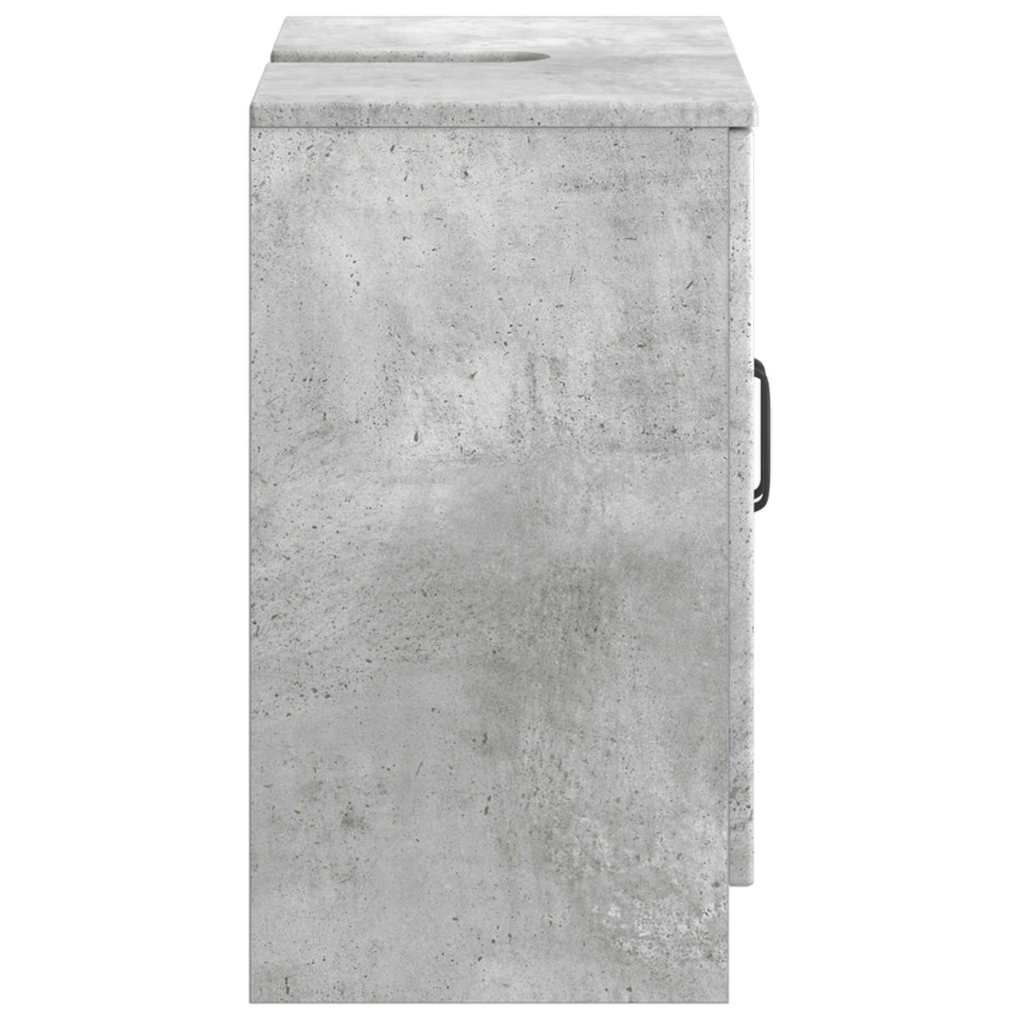 Badkamer wastafelkast UTRECHT Betongrijs 59,5 x 31,5 x 59 cm