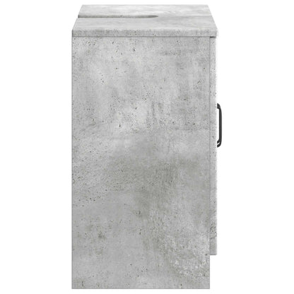 Badkamer wastafelkast UTRECHT Betongrijs 59,5 x 31,5 x 59 cm