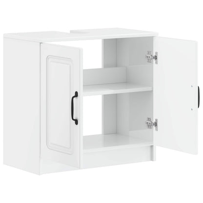 Badkamer wastafelkast UTRECHT Hoogglans Wit 59,5 x 31,5 x 59 cm