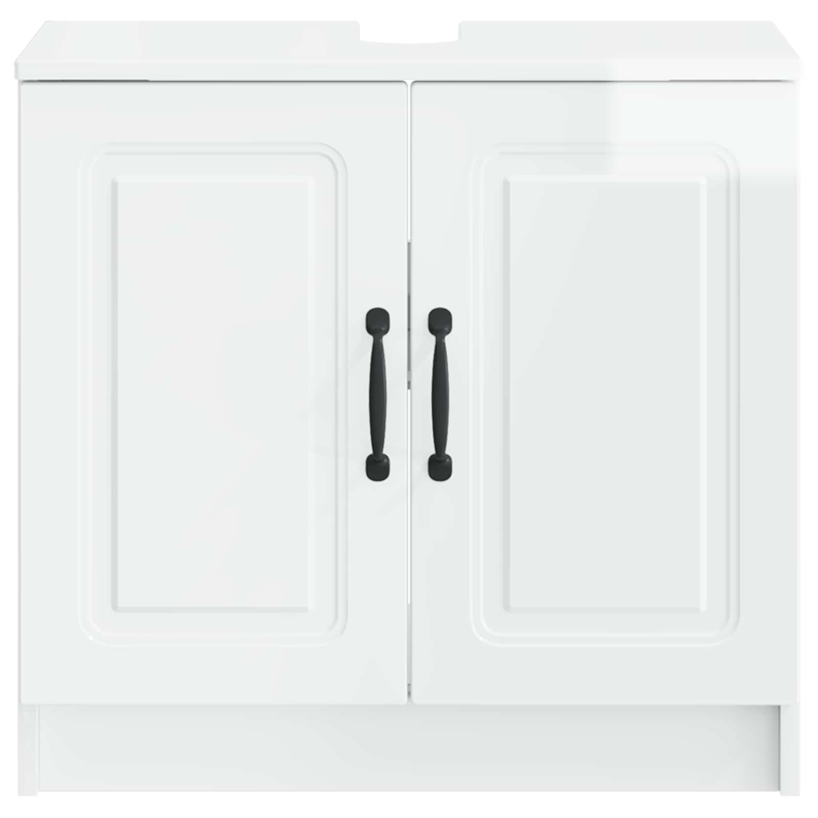 Badkamer wastafelkast UTRECHT Hoogglans Wit 59,5 x 31,5 x 59 cm