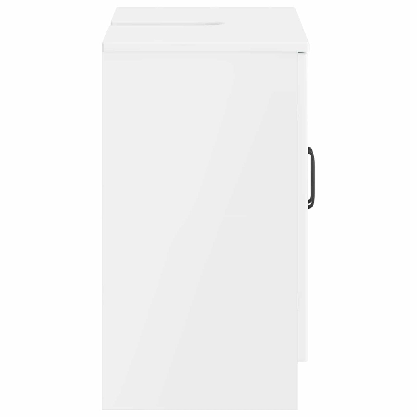 Badkamer wastafelkast UTRECHT Hoogglans Wit 59,5 x 31,5 x 59 cm