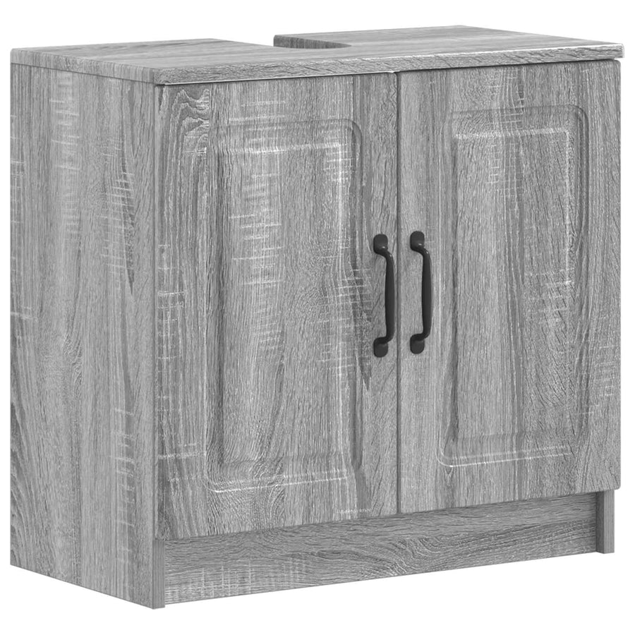 Badkamer wastafelkast UTRECHT Grijs Sonoma 59,5 x 31,5 x 59 cm