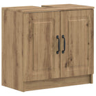 Badkamerkast 59,5x31,5x59 cm artisanaal eiken