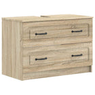 Badkamerkast Utrecht 82x41x56 cm Sonoma eiken