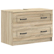Badkamerkast Utrecht 82x41x56 cm Sonoma eiken