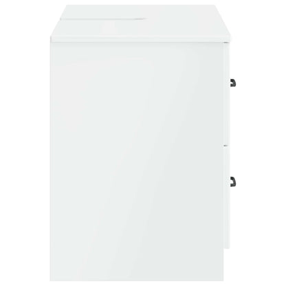 Badkamer wastafelkast UTRECHT Hoogglans Wit 82 x 41 x 56 cm