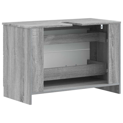 Badkamer wastafelkast UTRECHT Grijs Sonoma 82 x 41 x 56 cm