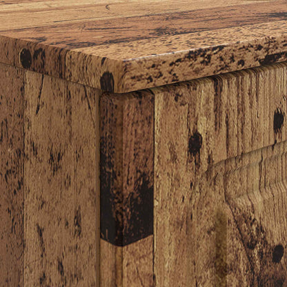 Badkamer wastafelkast UTRECHT Oud hout 82 x 41 x 56 cm