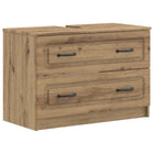 Badkamerkast Utrecht 82x41x56 cm Artisanaal eiken