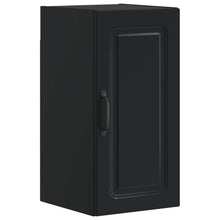 Badkamer wandkast UTRECHT Zwart 30 x 31 x 59 cm Bewerkt hout