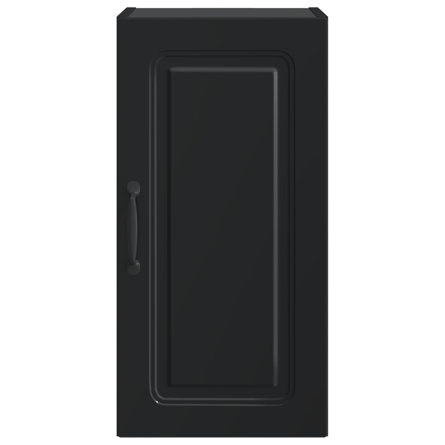Badkamer wandkast UTRECHT Zwart 30 x 31 x 59 cm Bewerkt hout