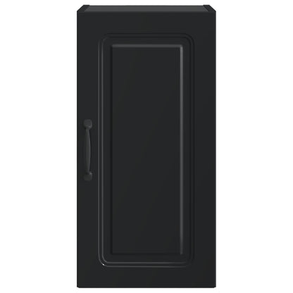 Badkamer wandkast UTRECHT Zwart 30 x 31 x 59 cm Bewerkt hout