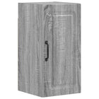 Badkamer wandkast 30x31x59 cm grijs sonoma