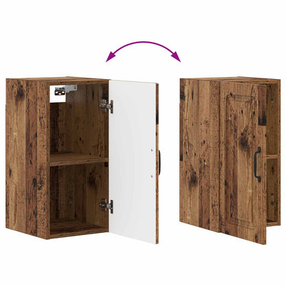 Badkamer wandkast UTRECHT Oud hout 30 x 31 x 59 cm Bewerkt hout