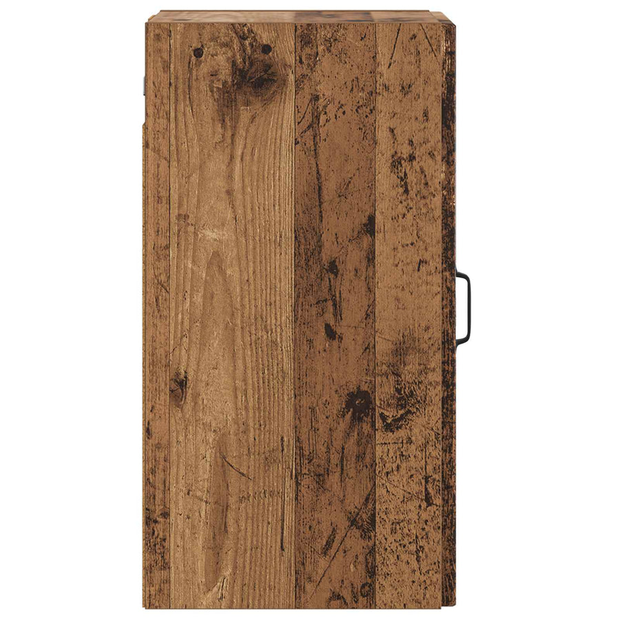 Badkamer wandkast UTRECHT Oud hout 30 x 31 x 59 cm Bewerkt hout