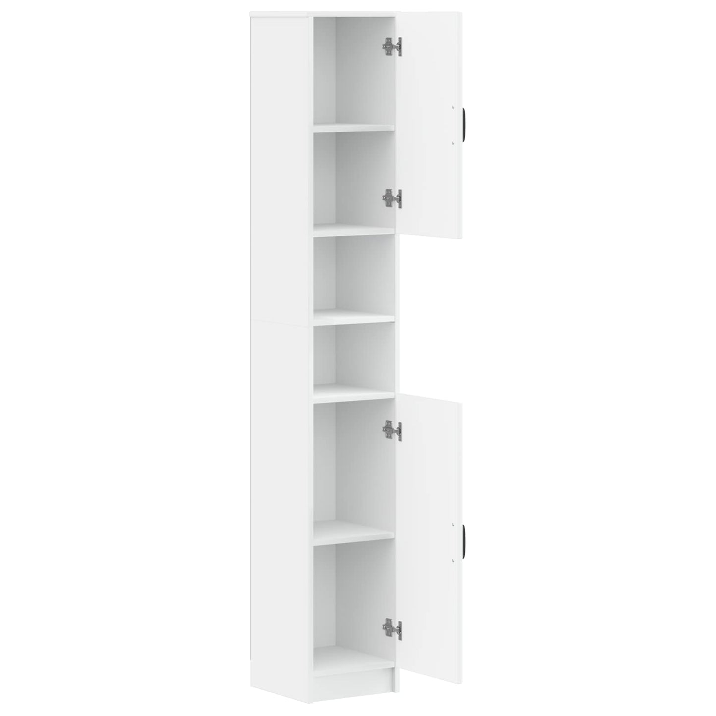 Badkamerkast met Open Plank UTRECHT Wit 30 x 31 x 187 cm