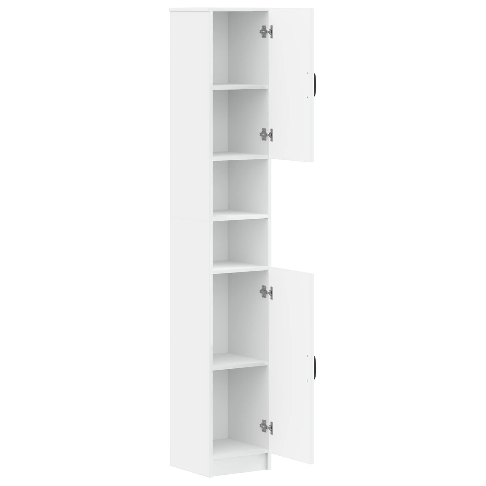 Badkamerkast met Open Plank UTRECHT Wit 30 x 31 x 187 cm