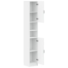 Badkamerkast met Open Plank UTRECHT Wit 30 x 31 x 187 cm