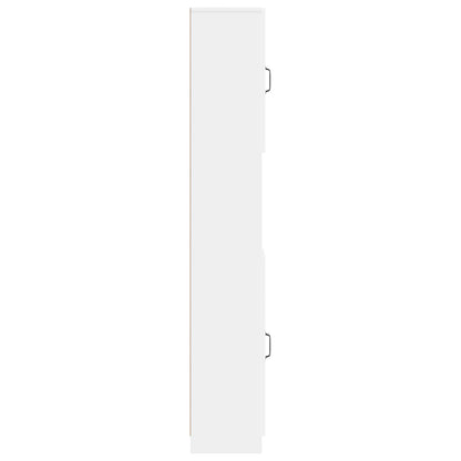 Badkamerkast met Open Plank UTRECHT Wit 30 x 31 x 187 cm