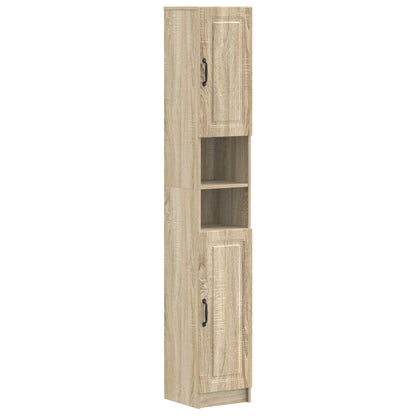 Badkamerkast met Open Plank UTRECHT Sonoma Eiken