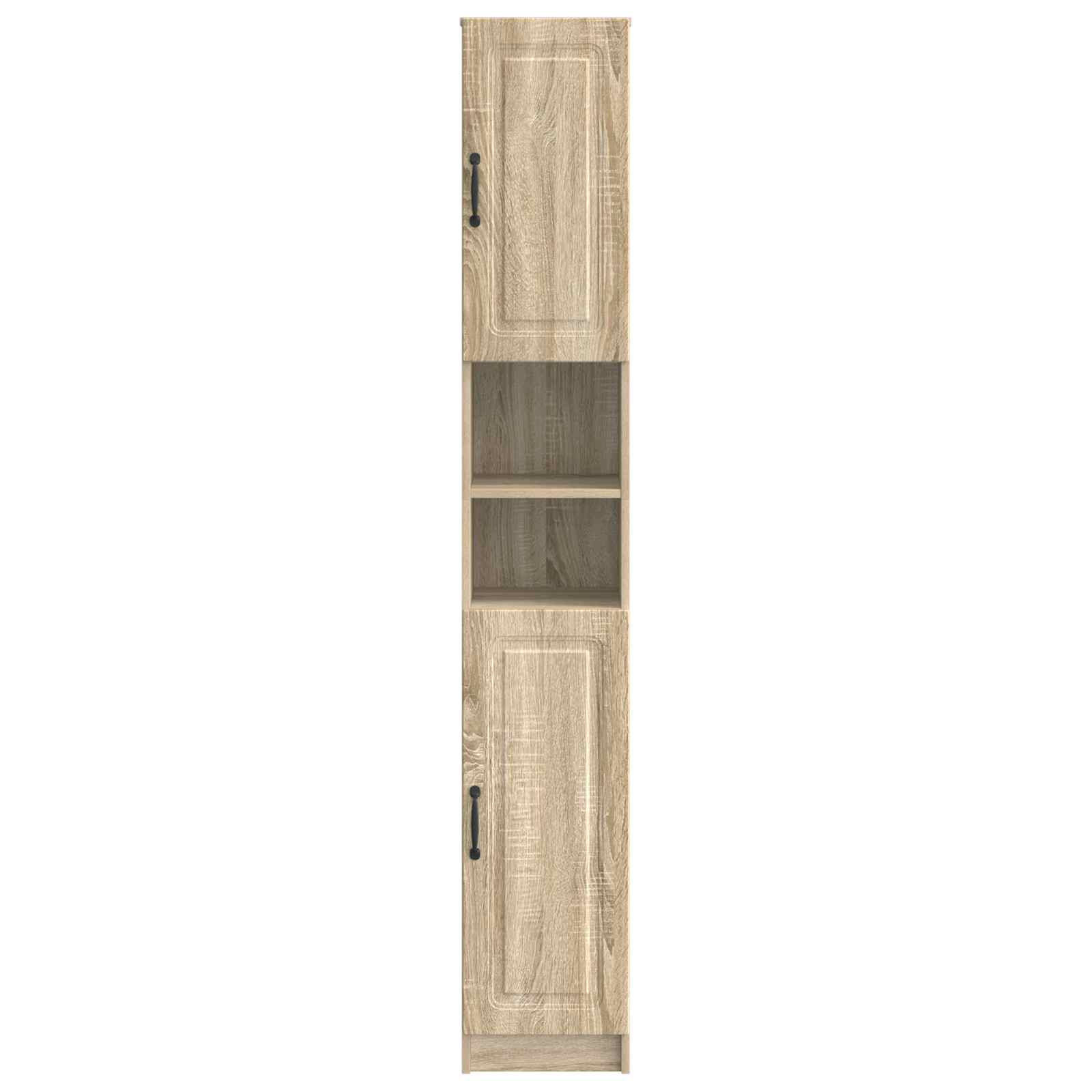 Badkamerkast met Open Plank UTRECHT Sonoma Eiken