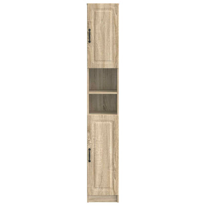 Badkamerkast met Open Plank UTRECHT Sonoma Eiken
