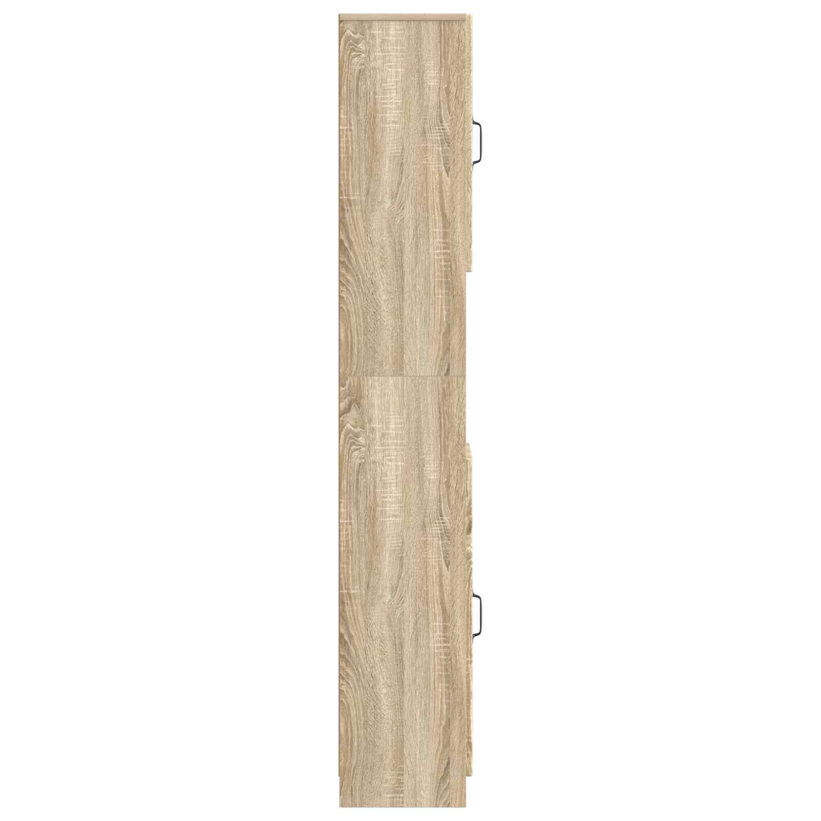Badkamerkast met Open Plank UTRECHT Sonoma Eiken