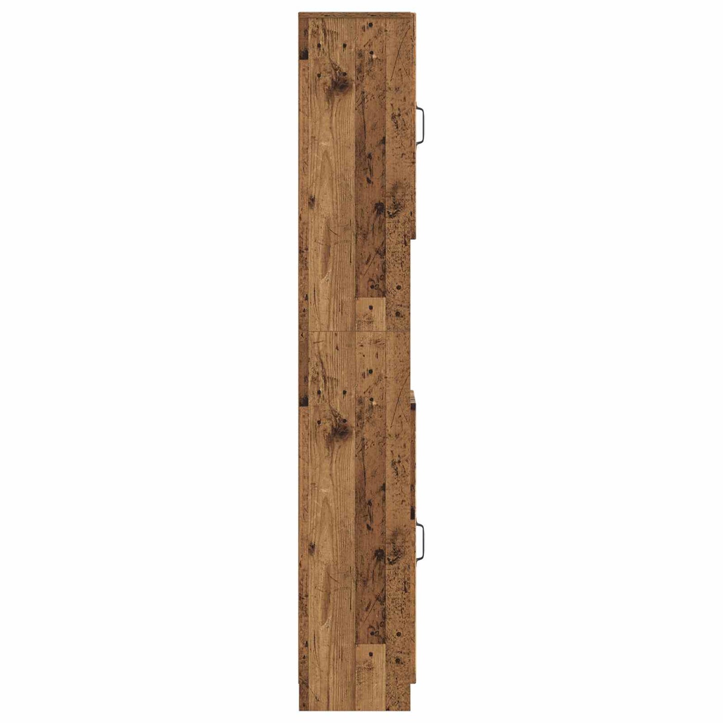 Badkamerkast met Open Plank UTRECHT Oud hout 30 x 31 x 187 cm