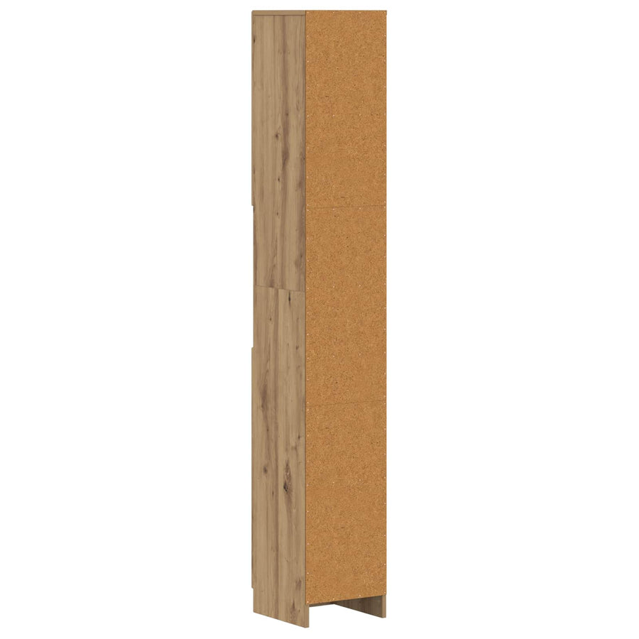 Badkamerkast met Open Plank UTRECHT Artisanaal eiken