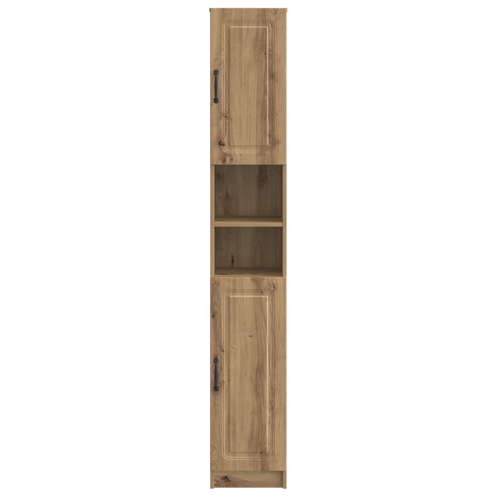 Badkamerkast met Open Plank UTRECHT Artisanaal eiken