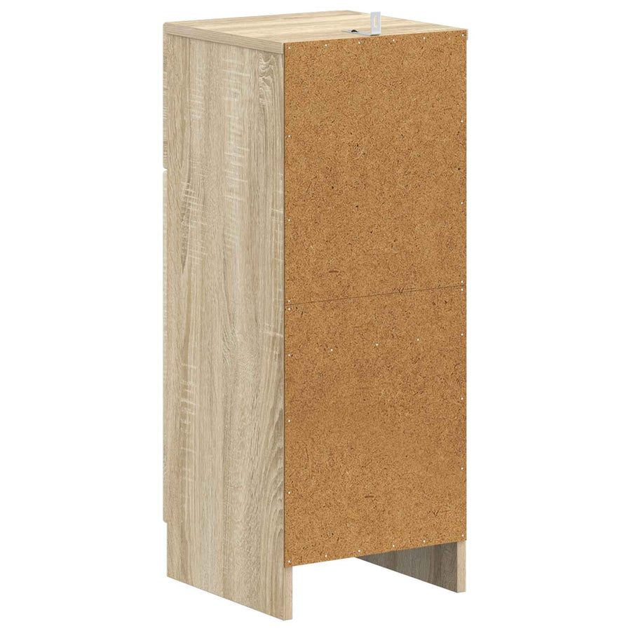 Badkamer Opbergkast UTRECHT Sonoma Eiken 30 x 31 x 77 cm