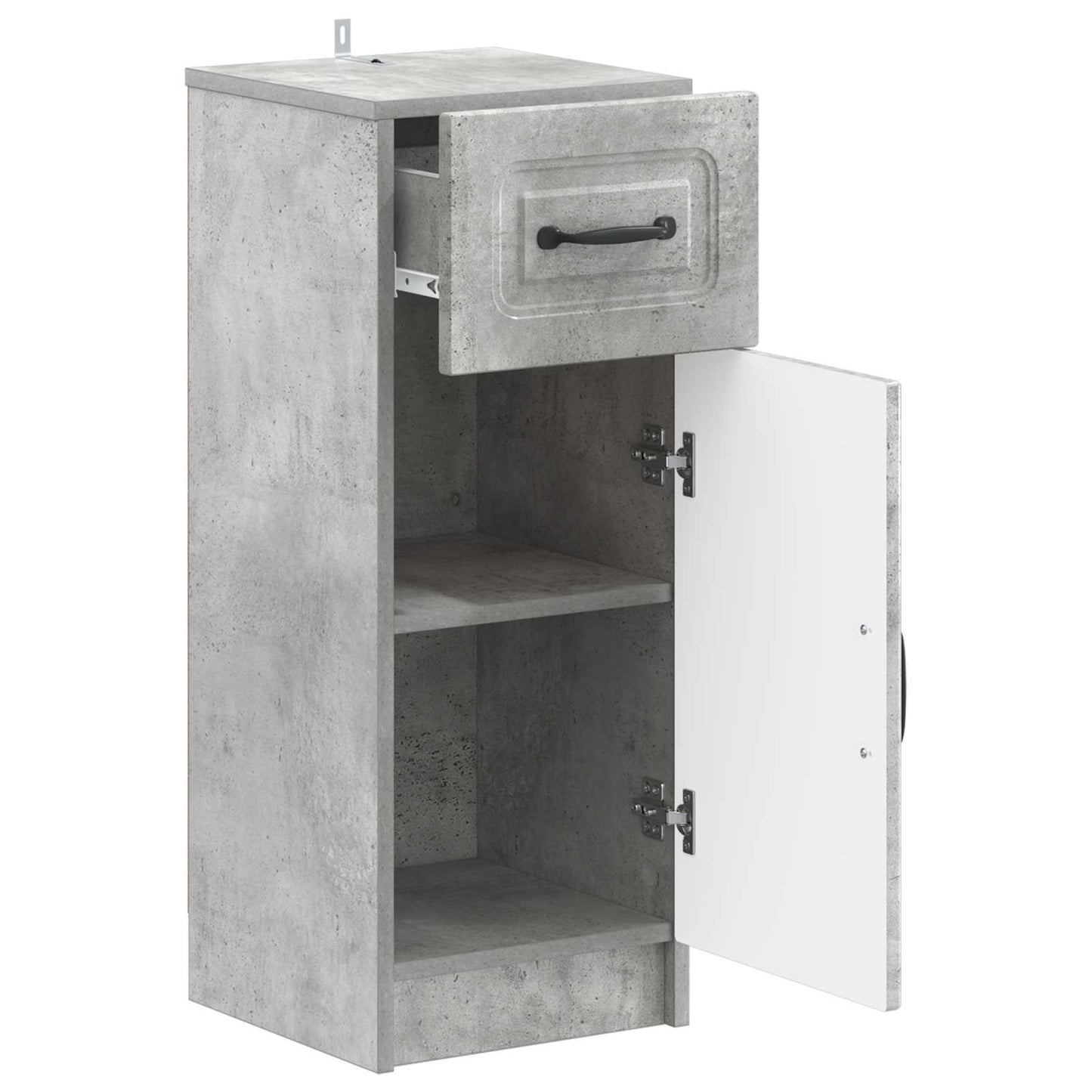 Badkamer Opbergkast UTRECHT Betongrijs 30 x 31 x 77 cm