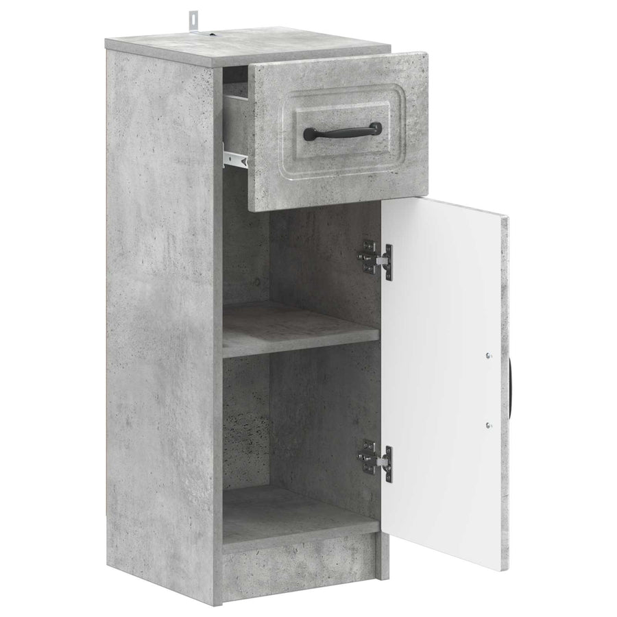 Badkamer Opbergkast UTRECHT Betongrijs 30 x 31 x 77 cm